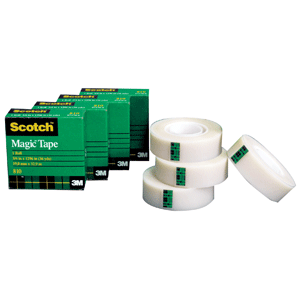 CINTA ADHESIVA 810 MAGICA 18X33 PAQ/4 CINTA ADHESIVA 810 MAGICA 18X33 PAQ/4