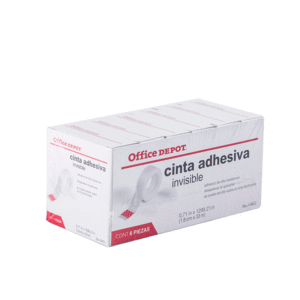 CINTA INVISIBLE OFFICE DEPOT PAQUETE C/6 CINTA INVISIBLE OFFICE DEPOT PAQUETE C/6